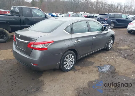 2015 Nissan Sentra Sv z USA, uszkodzony, nr VIN 3N1AB7AP8FY259839
